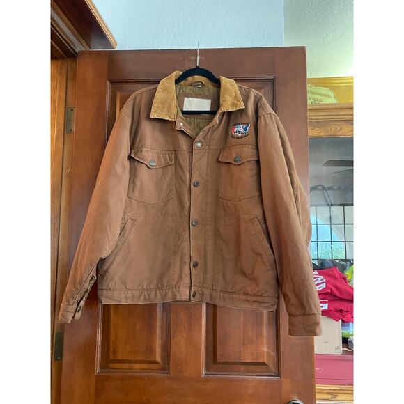 Vintage Dunbrooke wear UNITED STATES RAILROAD jacket Large